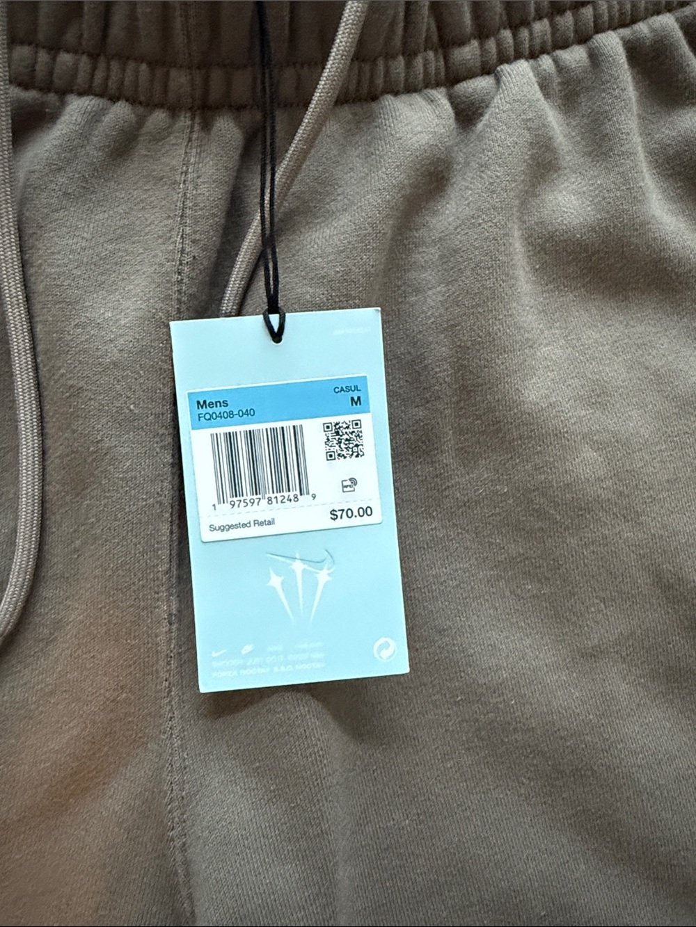 Nike Nocta Fleece Shorts NWT - Picture 2 of 8